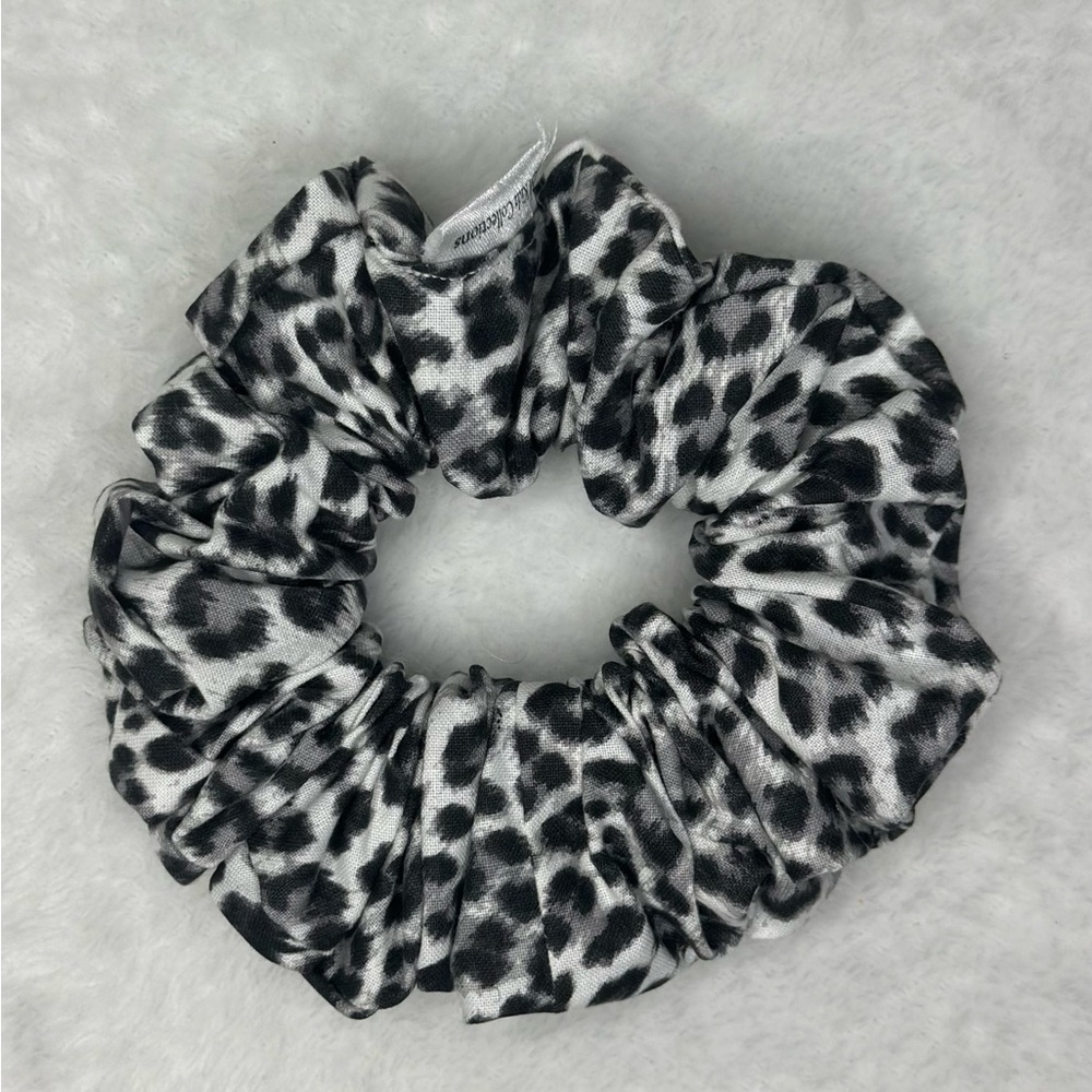 Leopard Print Scrunchies